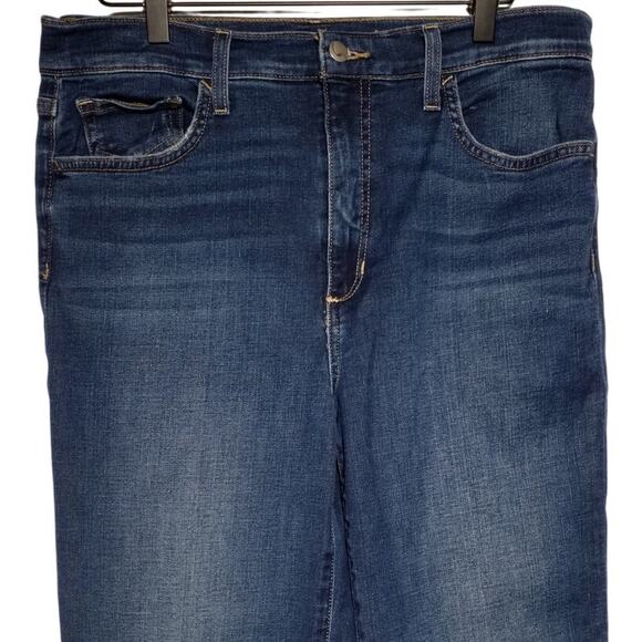 Joe's Jeans Womens High Rise Flare Denim Blue Stretch 5 Pocket Size 31 - Picture 2 of 7